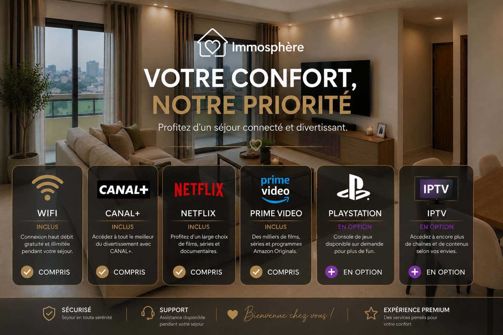 Un séjour organisé et suivi de bout en bout