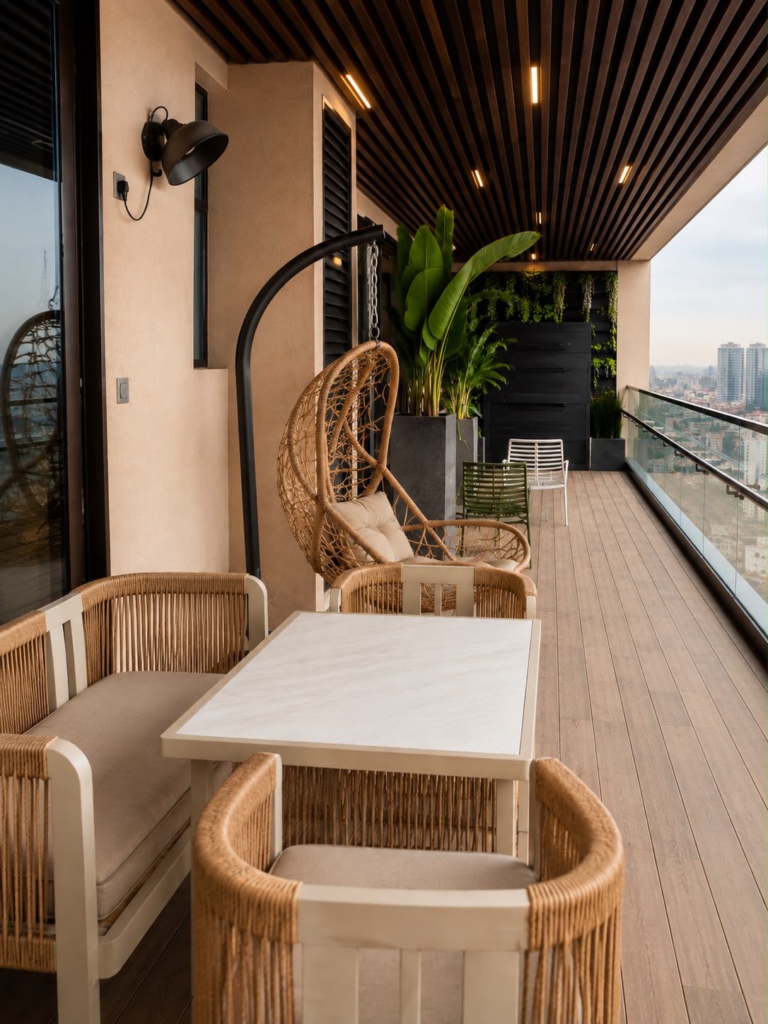 Intérieur d'un appartement Immosphere à Kinshasa